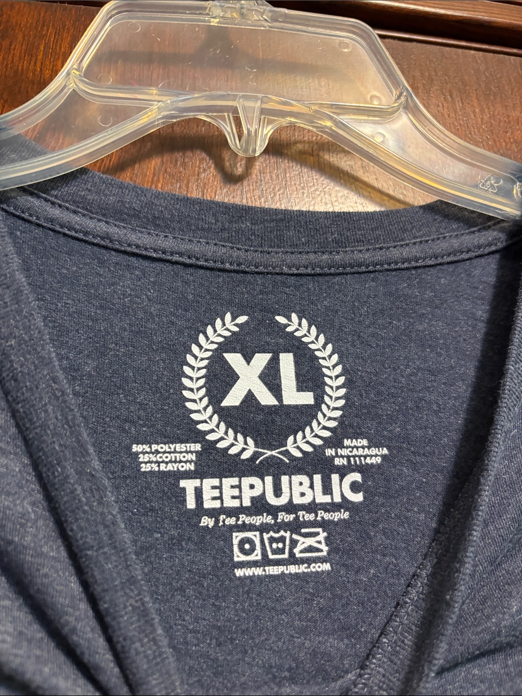 Epcot 1982 Classic T Shirt Xl Teepublic Dark Blue Gray — image 3 of 8